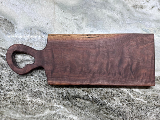 Walnut charcuterie board #3 17.5x6.5