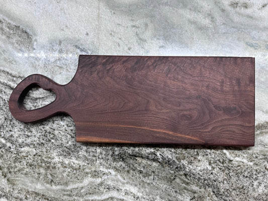 Walnut charcuterie board #5 17.5x6.5